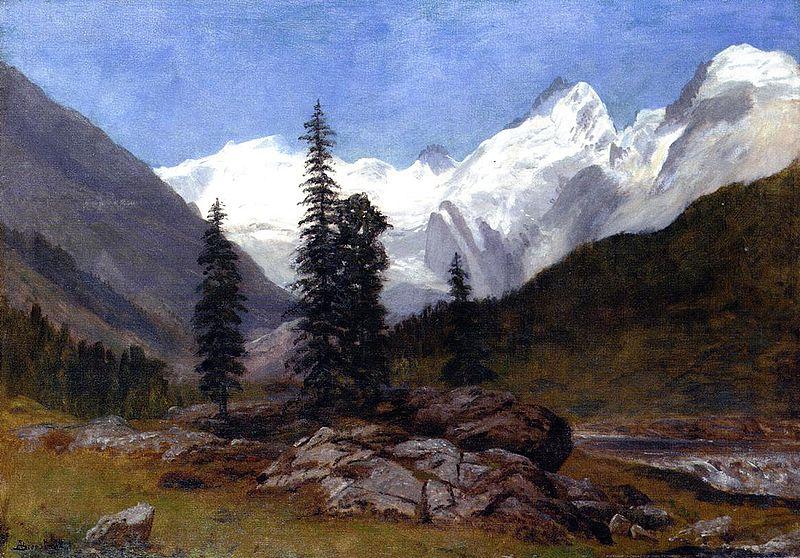 Rocky Mountains, Albert Bierstadt